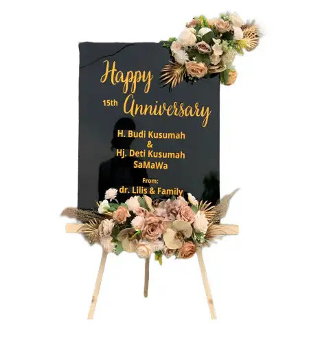 Papan Bunga Akrilik Tutur